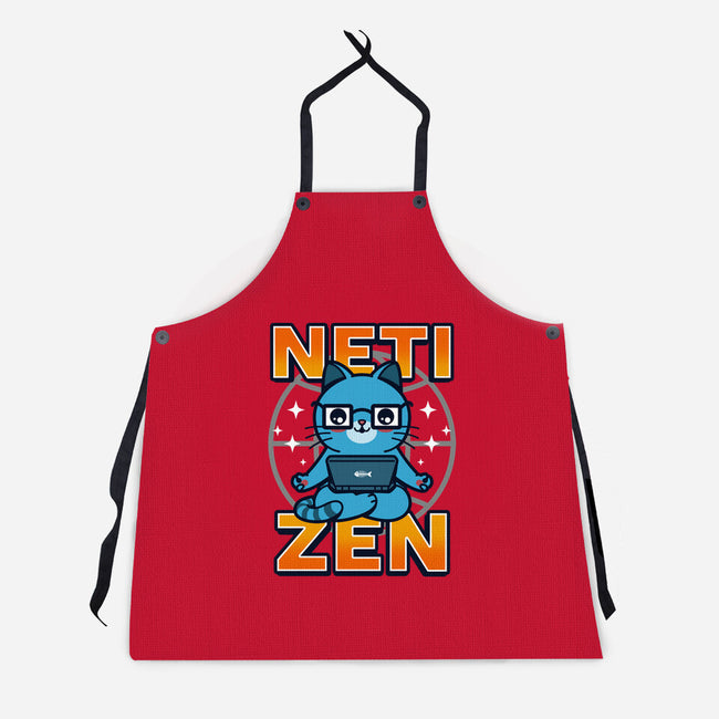 Neti Zen-Unisex-Kitchen-Apron-Boggs Nicolas