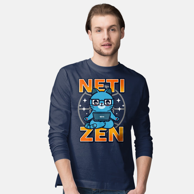 Neti Zen-Mens-Long Sleeved-Tee-Boggs Nicolas