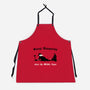 Black Death-Unisex-Kitchen-Apron-Mattania