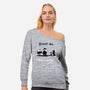 I Am A Doctor Trust Me-Womens-Off Shoulder-Sweatshirt-Mattania