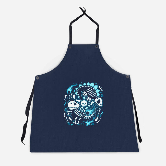 Extinction Skeleton-Unisex-Kitchen-Apron-Vallina84