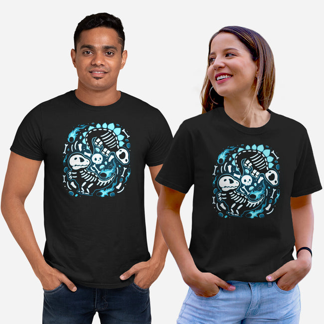 Extinction Skeleton-Unisex-Basic-Tee-Vallina84