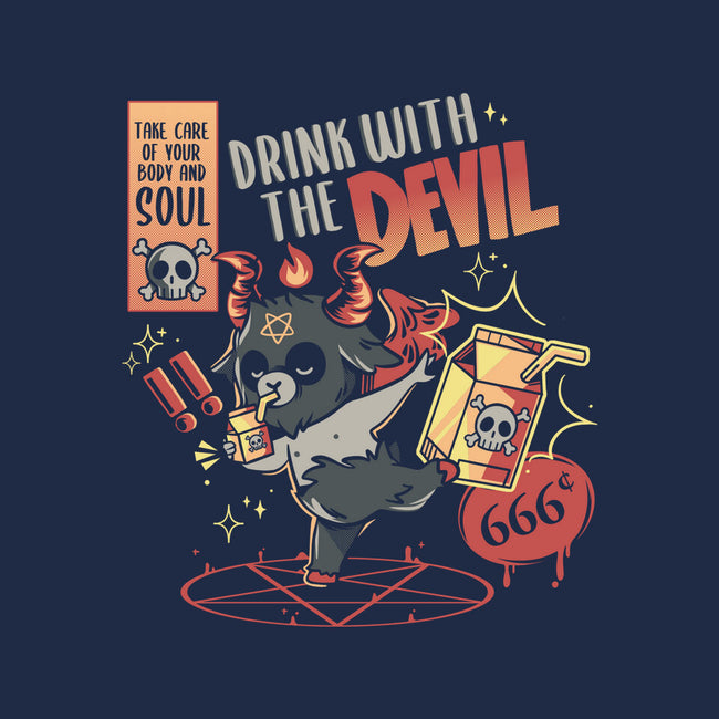 Drink With The Devil-Unisex-Zip-Up-Sweatshirt-yumie