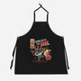 Drink With The Devil-Unisex-Kitchen-Apron-yumie