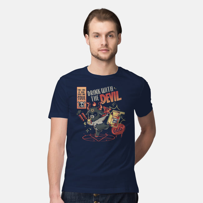 Drink With The Devil-Mens-Premium-Tee-yumie