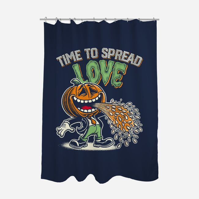 Time To Spread Love-None-Polyester-Shower Curtain-OPIPPI