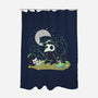 Playing With My Demons-None-Polyester-Shower Curtain-yumie