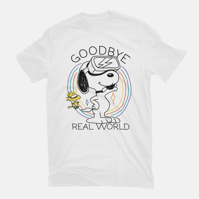 Goodbye Real World-Mens-Basic-Tee-OPIPPI