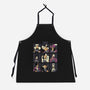 Most Wanted Villains-Unisex-Kitchen-Apron-yumie