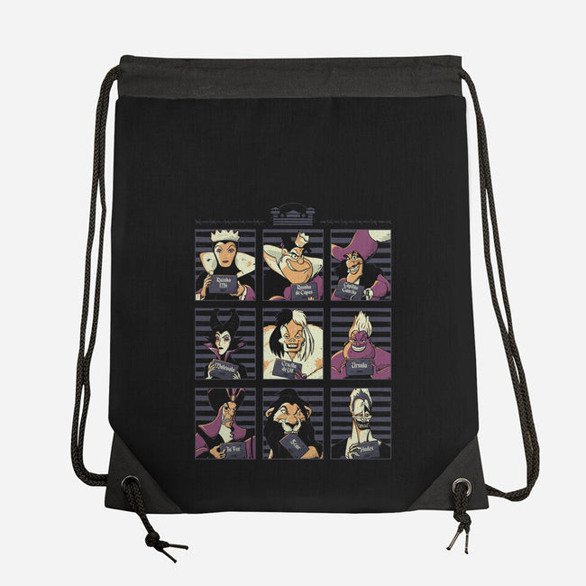 Most Wanted Villains-None-Drawstring-Bag-yumie