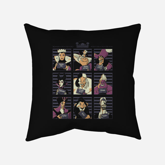 Most Wanted Villains-None-Removable Cover w Insert-Throw Pillow-yumie