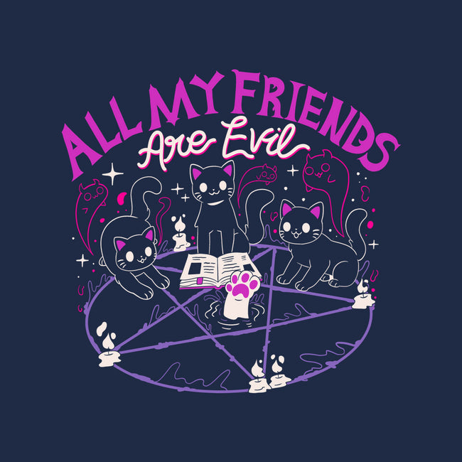 All My Friends-None-Removable Cover w Insert-Throw Pillow-yumie