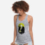 Dark Portrait-Womens-Racerback-Tank-kharmazero