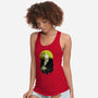 Dark Portrait-Womens-Racerback-Tank-kharmazero