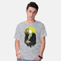 Dark Portrait-Mens-Basic-Tee-kharmazero