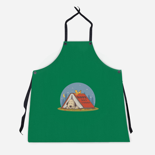 Booked For A Nap-Unisex-Kitchen-Apron-erion_designs