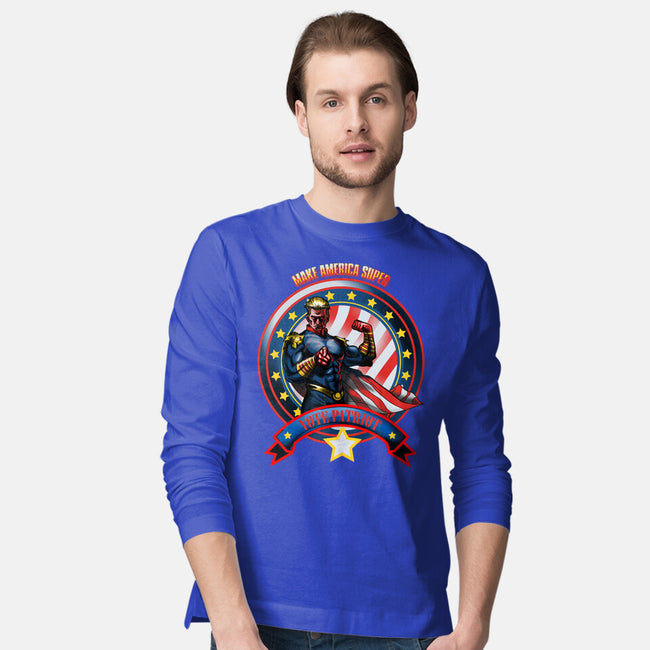 Vote Patriot-Mens-Long Sleeved-Tee-Samuel