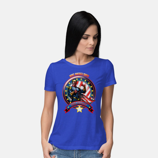 Vote Patriot-Womens-Basic-Tee-Samuel