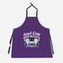 Just Five More Minutes Astro-Unisex-Kitchen-Apron-NemiMakeit