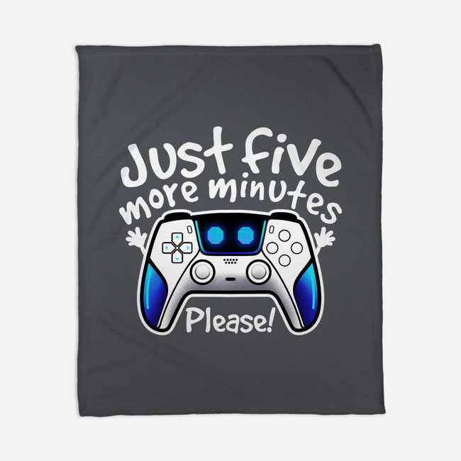 Just Five More Minutes Astro-None-Fleece-Blanket-NemiMakeit