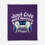 Just Five More Minutes Astro-None-Fleece-Blanket-NemiMakeit