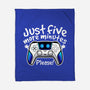 Just Five More Minutes Astro-None-Fleece-Blanket-NemiMakeit