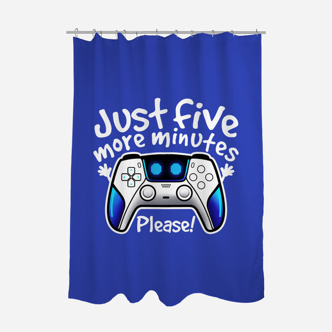 Just Five More Minutes Astro-None-Polyester-Shower Curtain-NemiMakeit