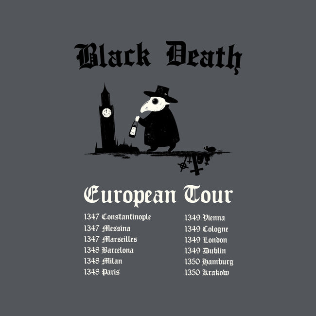 Black Death European Tour-Womens-Basic-Tee-Mattania