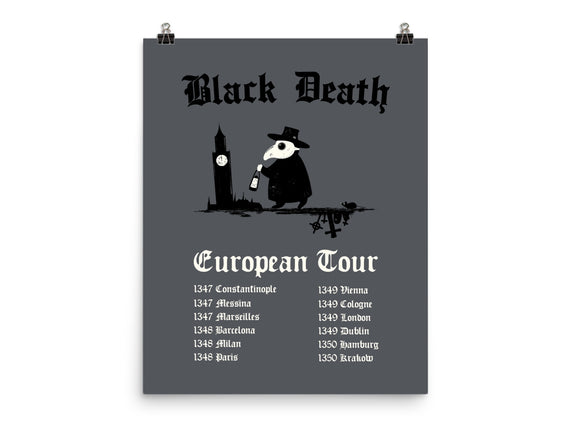 Black Death European Tour