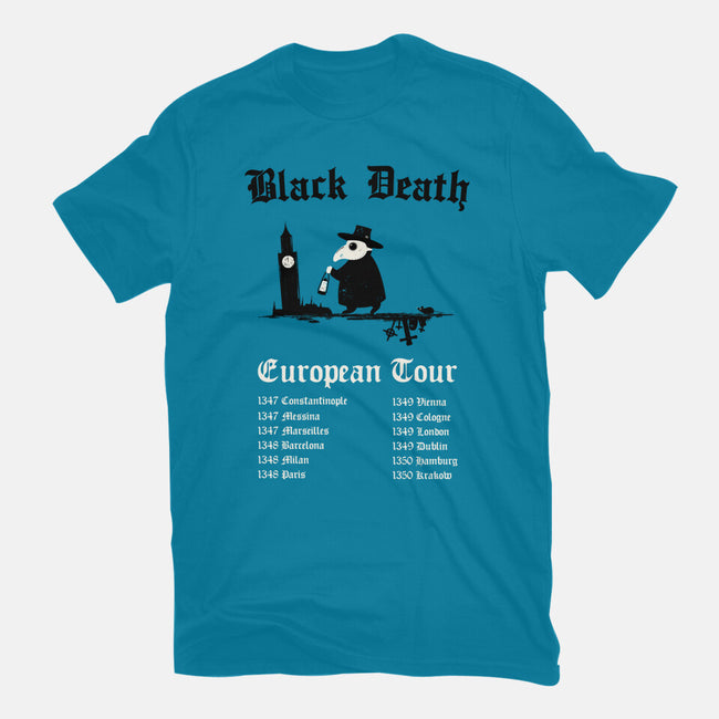 Black Death European Tour-Womens-Basic-Tee-Mattania