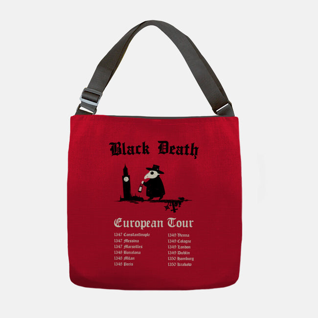 Black Death European Tour-None-Adjustable Tote-Bag-Mattania