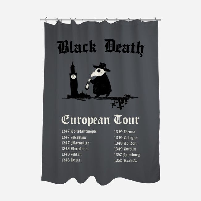 Black Death European Tour-None-Polyester-Shower Curtain-Mattania