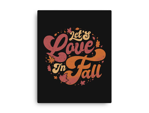 Let's Love In Fall