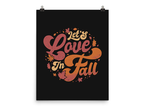 Let's Love In Fall