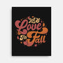 Let's Love In Fall-None-Stretched-Canvas-teesgeex