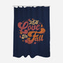 Let's Love In Fall-None-Polyester-Shower Curtain-teesgeex