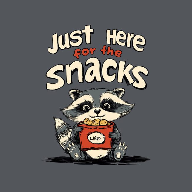 Just Here For The Snacks-Unisex-Kitchen-Apron-Geeky Girlky