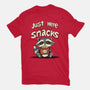 Just Here For The Snacks-Mens-Premium-Tee-Geeky Girlky