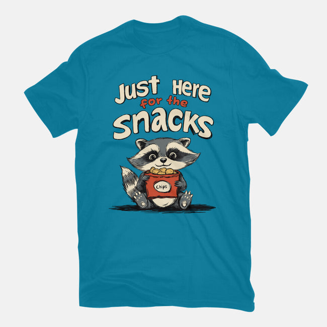 Just Here For The Snacks-Mens-Premium-Tee-Geeky Girlky