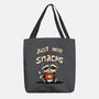 Just Here For The Snacks-None-Basic Tote-Bag-Geeky Girlky