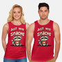 Just Here For The Snacks-Unisex-Basic-Tank-Geeky Girlky