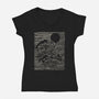 Kanagawa Division-Womens-V-Neck-Tee-turborat14