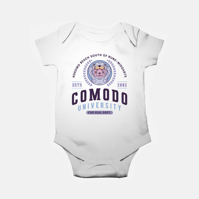 Comodo University-Baby-Basic-Onesie-LAGELANTEE