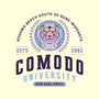 Comodo University-None-Glossy-Sticker-LAGELANTEE