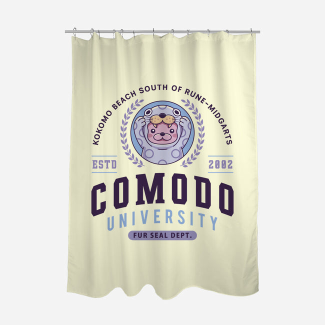 Comodo University-None-Polyester-Shower Curtain-LAGELANTEE