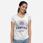 Comodo University-Womens-V-Neck-Tee-LAGELANTEE