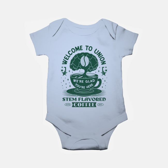 Immersive Mental World Coffee-Baby-Basic-Onesie-LAGELANTEE