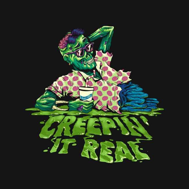 Creepin It Real-Womens-Fitted-Tee-Massai