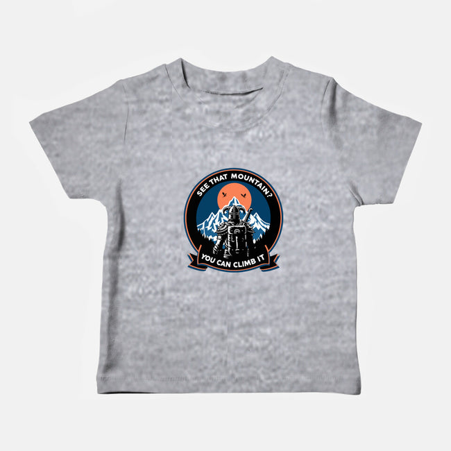 Skyrim Expedition Patch-Baby-Basic-Tee-Dylon_G