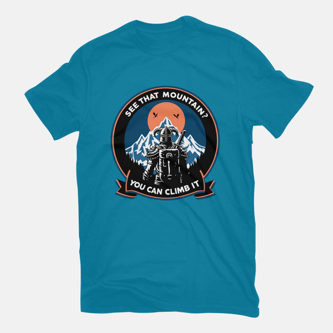 Skyrim Expedition Patch-Womens-Basic-Tee-Dylon_G